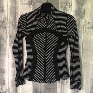 Lululemon black & white define jacket